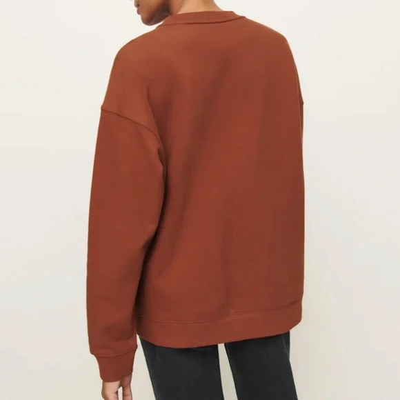 Reformation - Drew Vintage Oversized Crewneck Sweatshirt - Picture 3 of 5